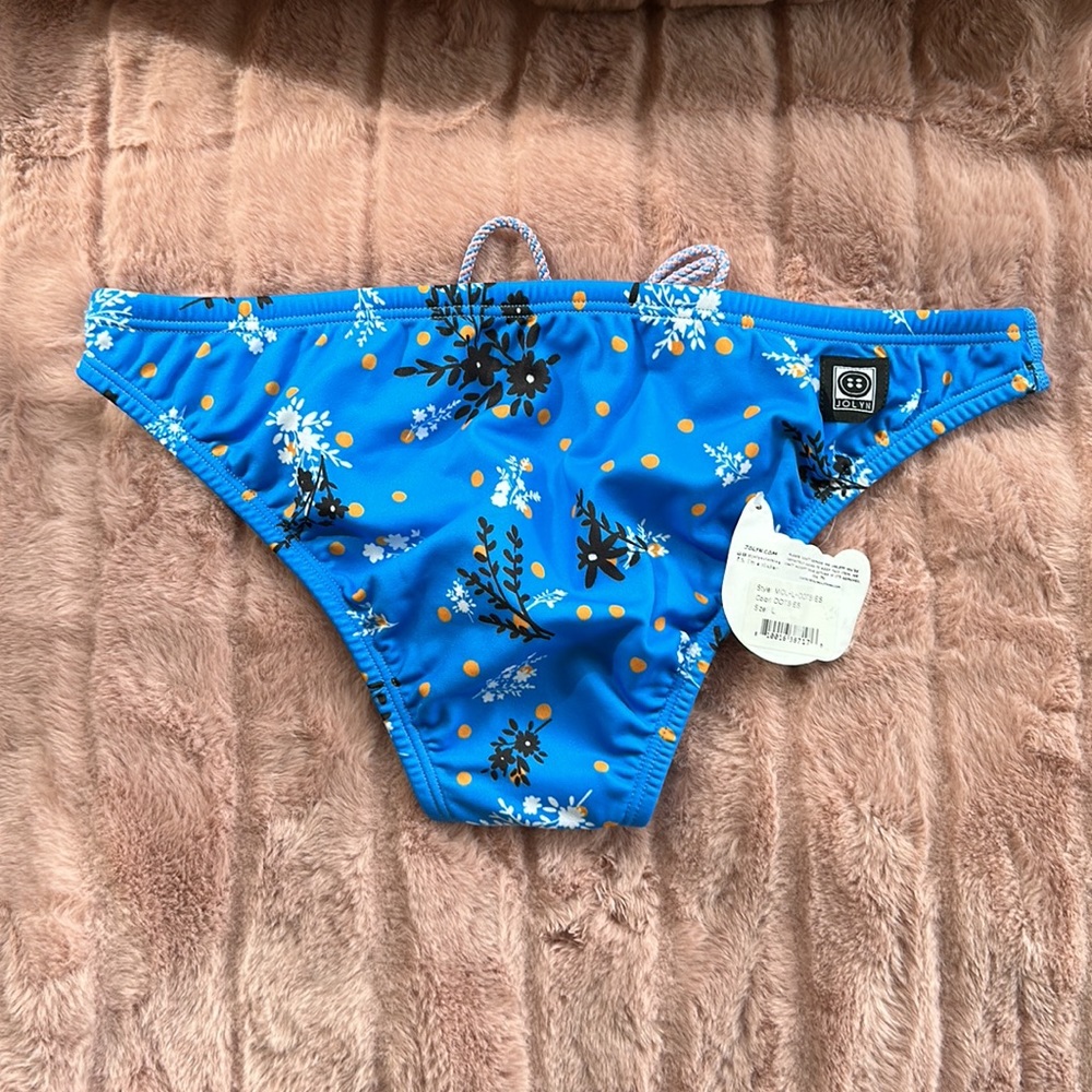 NWT Jolyn Midl bikini bottoms, L, Dotsies print - Picture 2 of 6